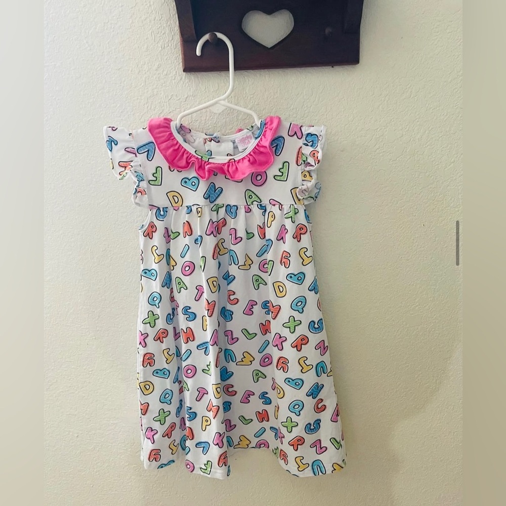 Stitchy Fish ABC dress.